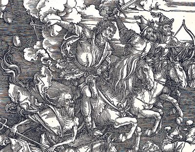 Visionen des Untergangs: Dürers Bildmotiv der „Apokalyptische Reiter“ wirkt bis heute in der Kunstgeschichte weiter. Foto: Pfalzgalerie