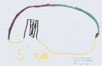 Ich kann toll schaukeln und einen bunten Regenbogen malen. (Tuan, 5 Jahre)